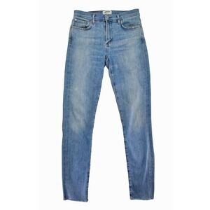 AGOLDE Jeans Womens 28 Light Blue Wash Sophie Crop Skinny Stretch Denim